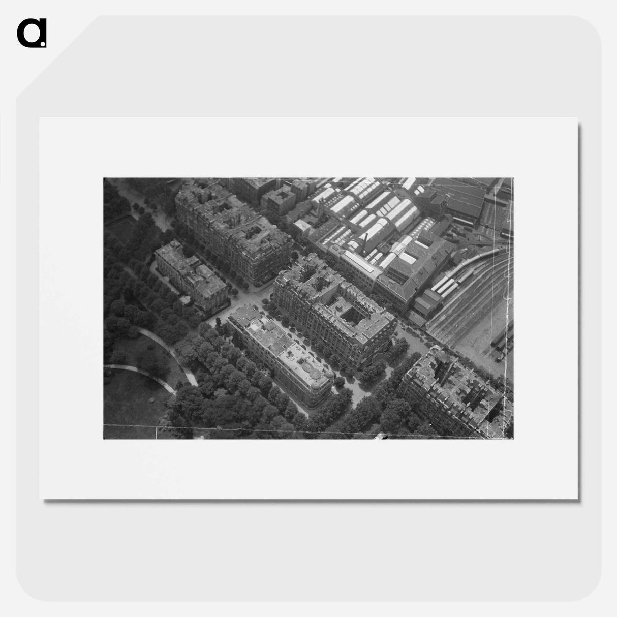 Paris, France - エリック リー ジョンソン Poster.