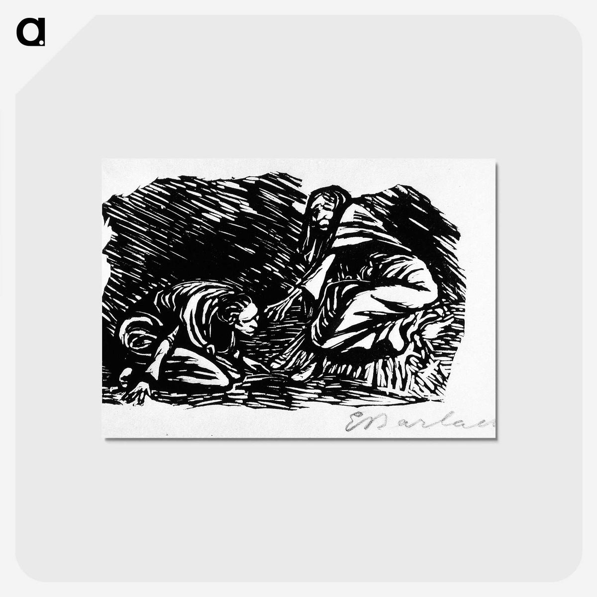 1-53_Ernst-Heinrich-Barlach_postcard
