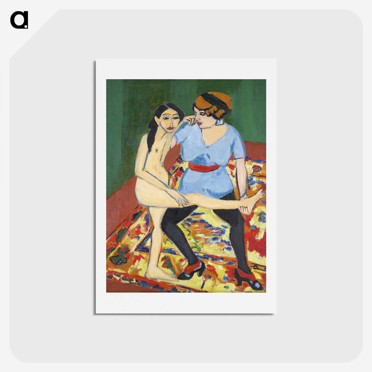 1-53_Ernst-Ludwig-Kirchner_hagaki