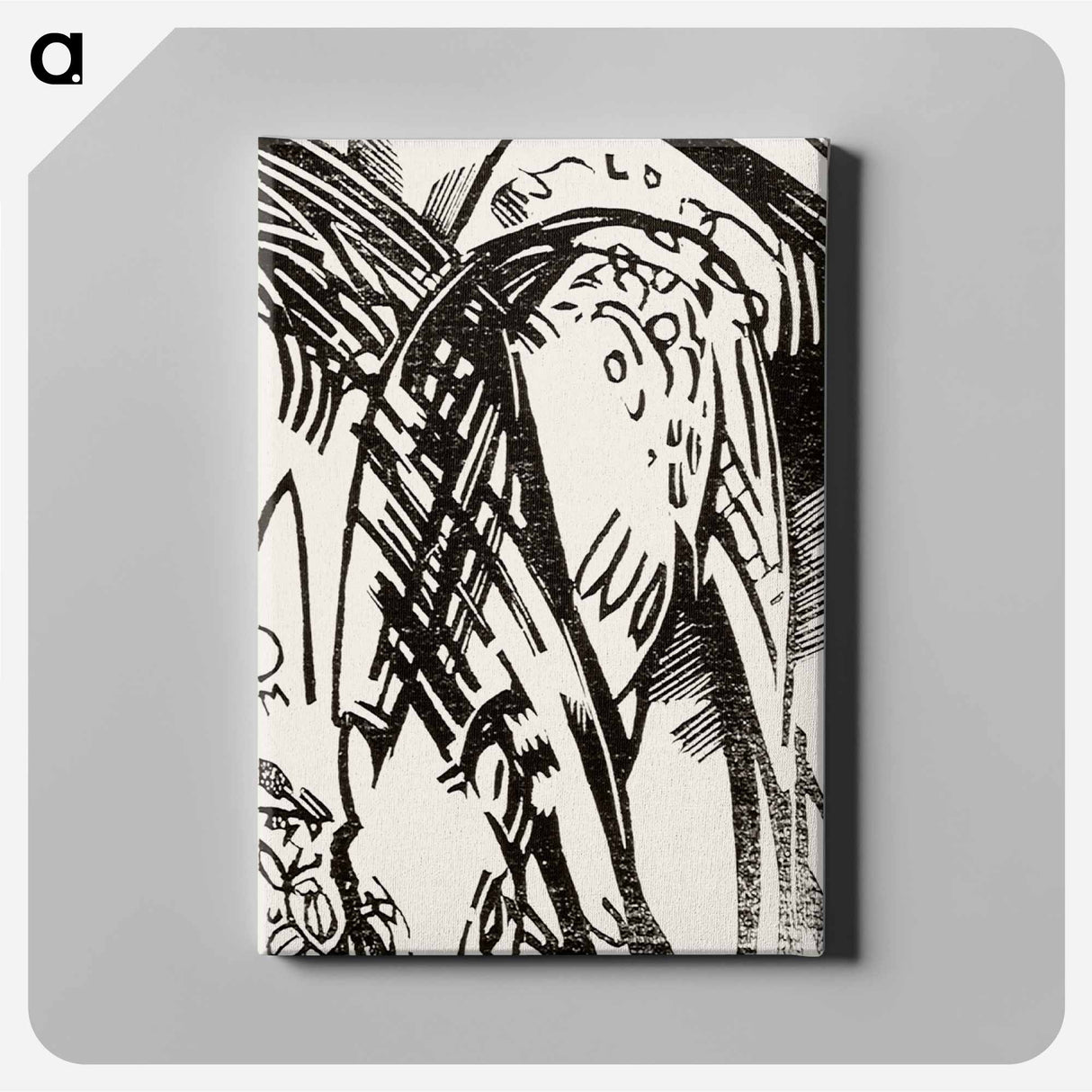 アートパネル-Horses - フランツ マルク Canvas.