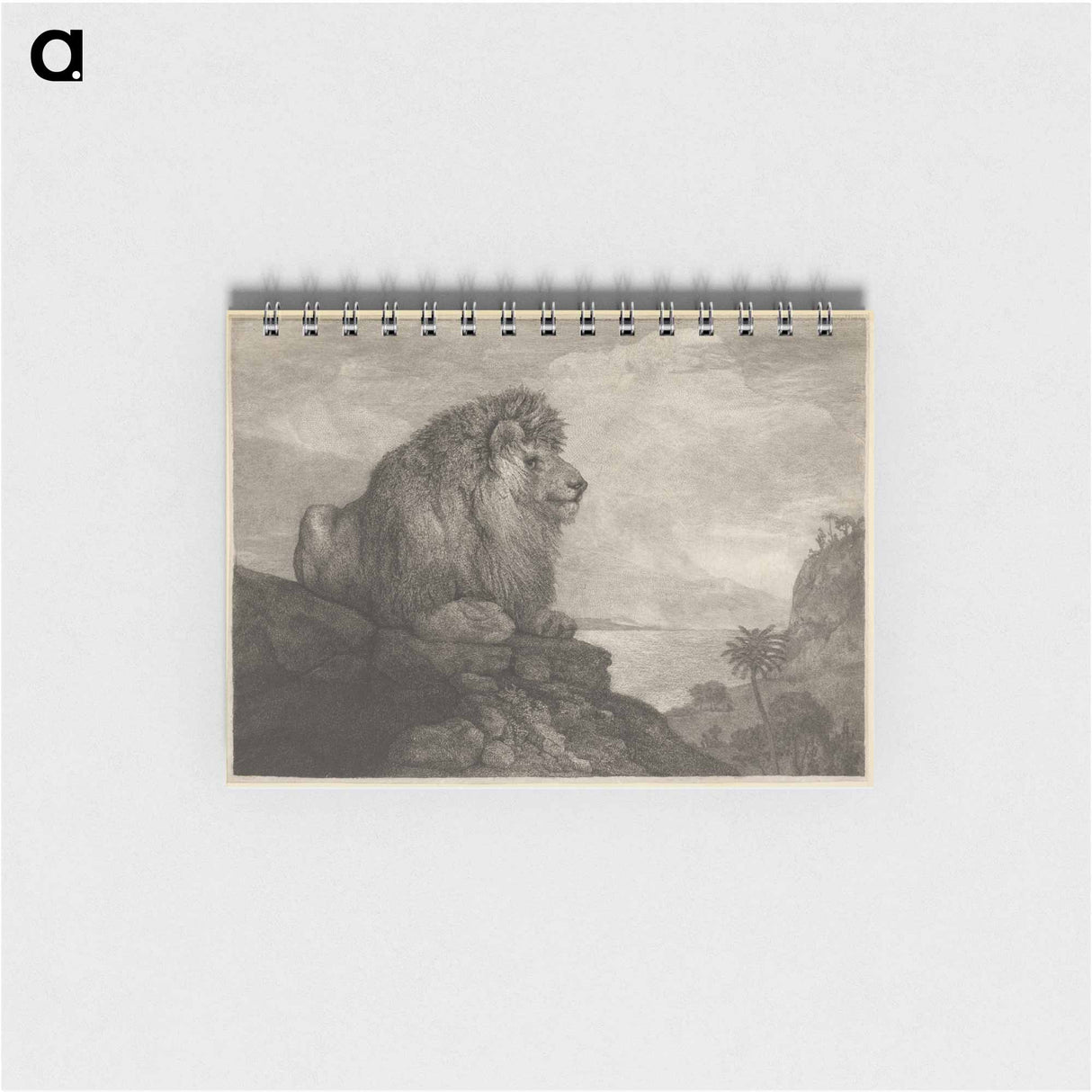 アートメモ帳-A Lion Resting on a Rock
- ジョージ スタッブス Memo.