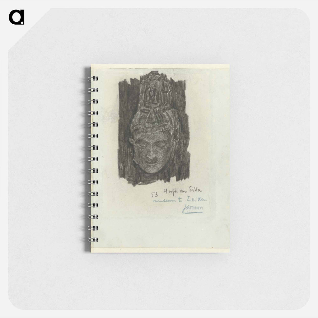 Study of head of Shiva - ヤン・トゥーロップ Memo.