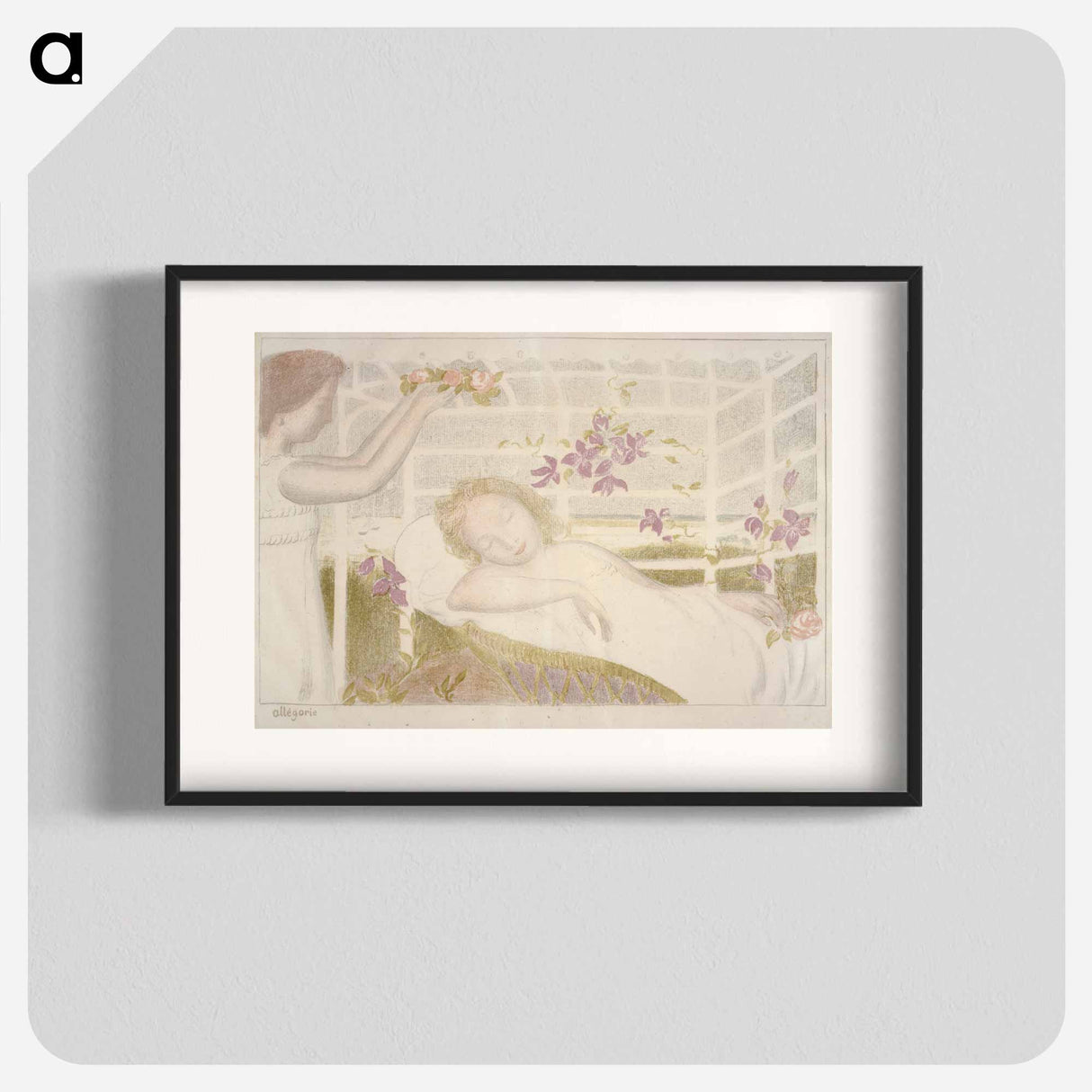Allegory - Maurice Denis Poster.