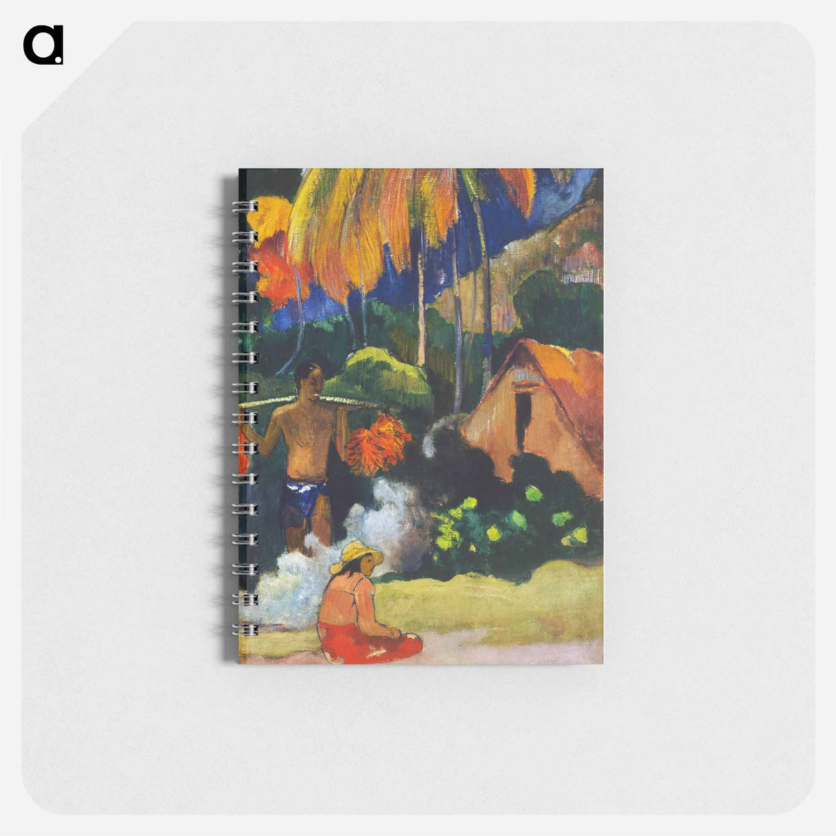 Landscape in Tahiti - ポール ゴーギャン Memo.