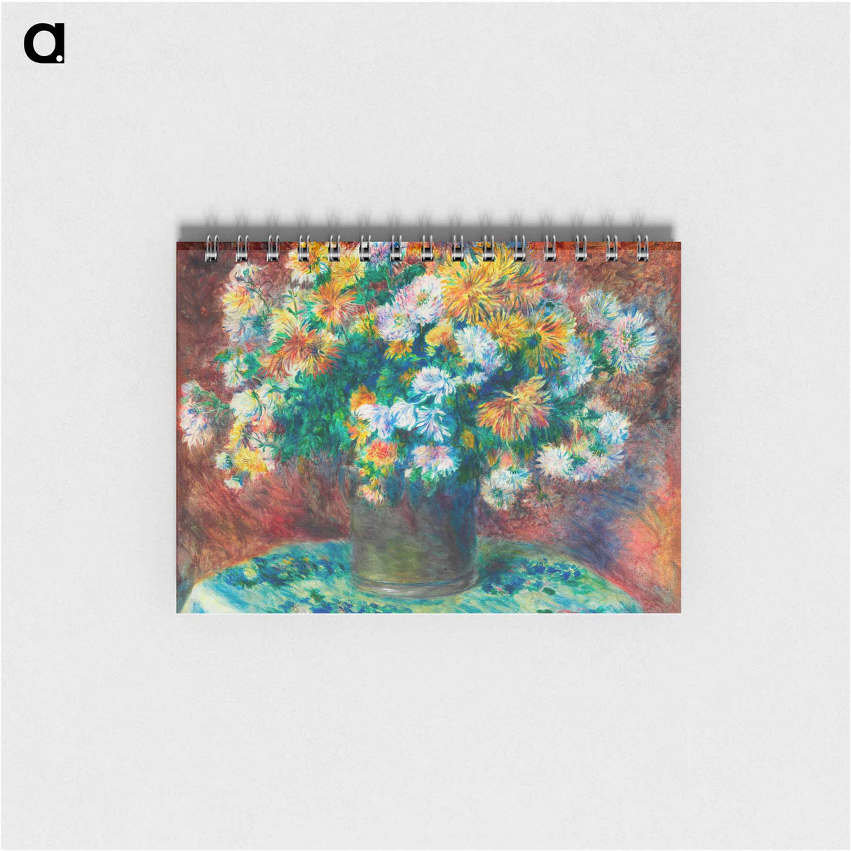 Chrysanthemums - ピエール オーギュスト ルノワール Memo.