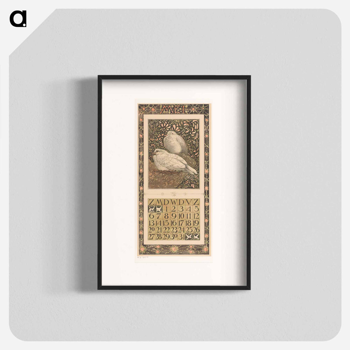 My calendar is coming - Theo van Hoytema Poster.