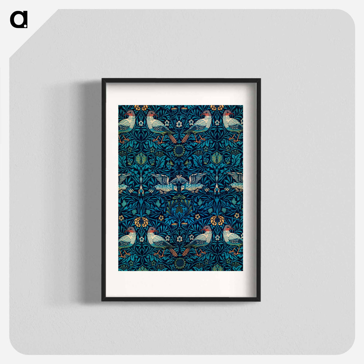 Birds - ウィリアム モリス Poster.