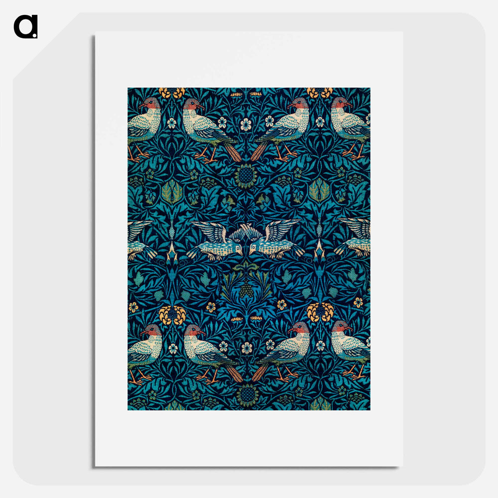 Birds - ウィリアム モリス Poster.