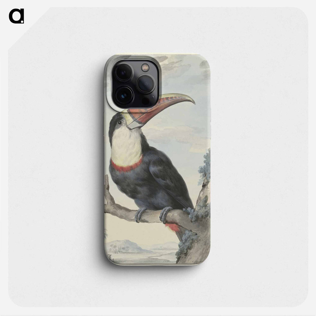 Red-billed Toucan - アールト シューマン Phone Case.