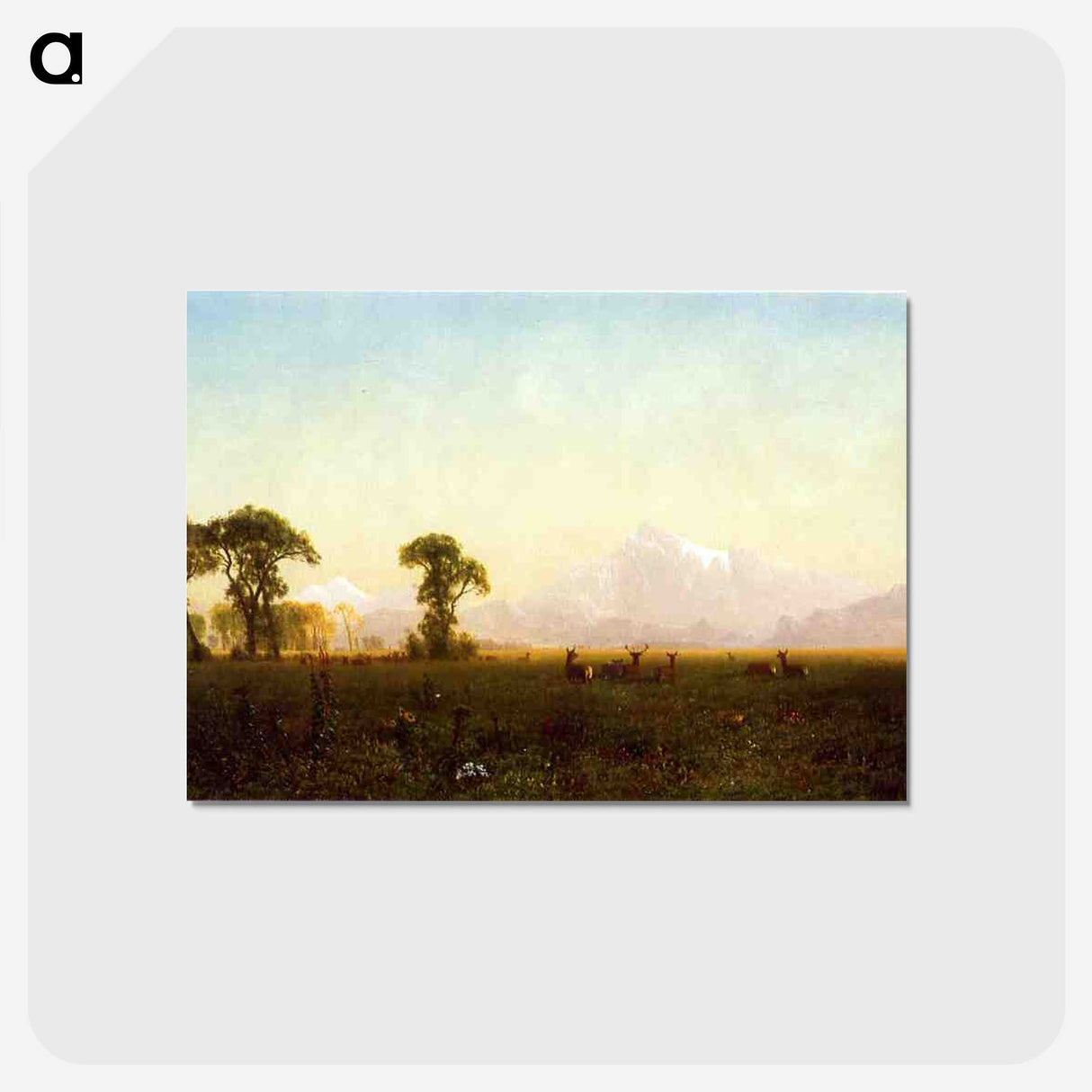 1-54_Albert-Bierstadt_postcard