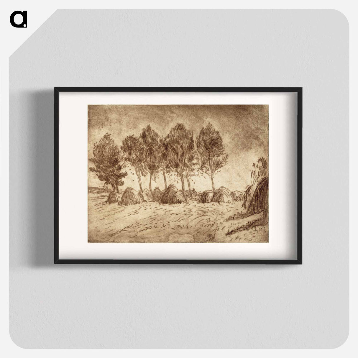 Heinäsuovat - アルフレッド ウィリアム フィンチ Poster.