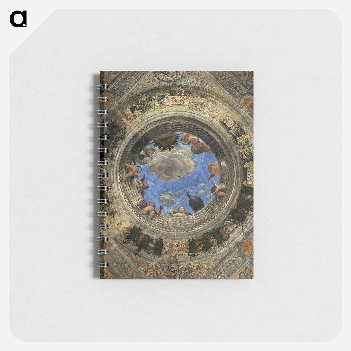 アートメモ帳-Ceiling of the Camera Picta or Camera degli Sposi - アンドレア マンテーニャ Memo.
