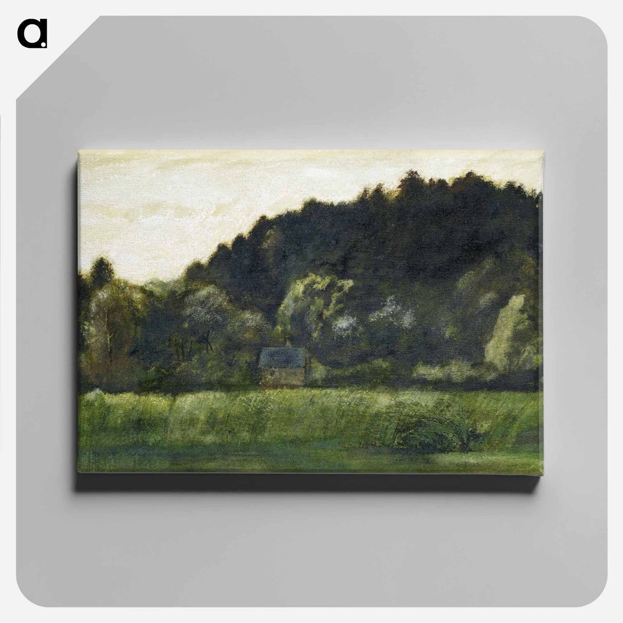 Landscape - Study - エドワード バーン ジョーンズ Canvas.