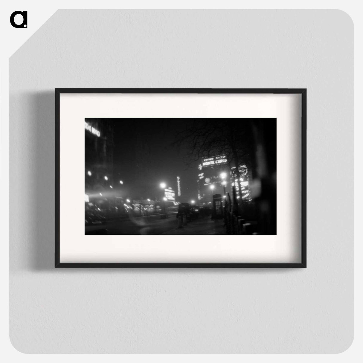 London street scene - エリック リー ジョンソン Poster.