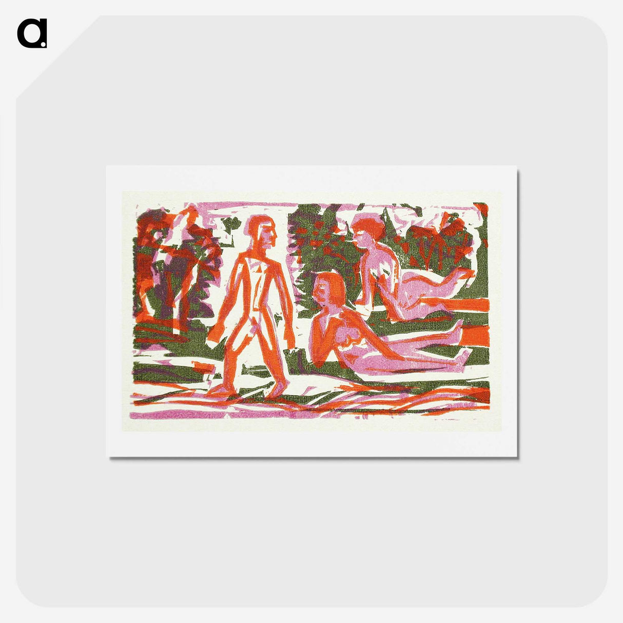 1-54_Ernst-Ludwig-Kirchner_hagaki