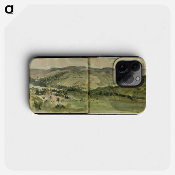 イエロー - ウジェーヌ ドラクロワ Phone Case.