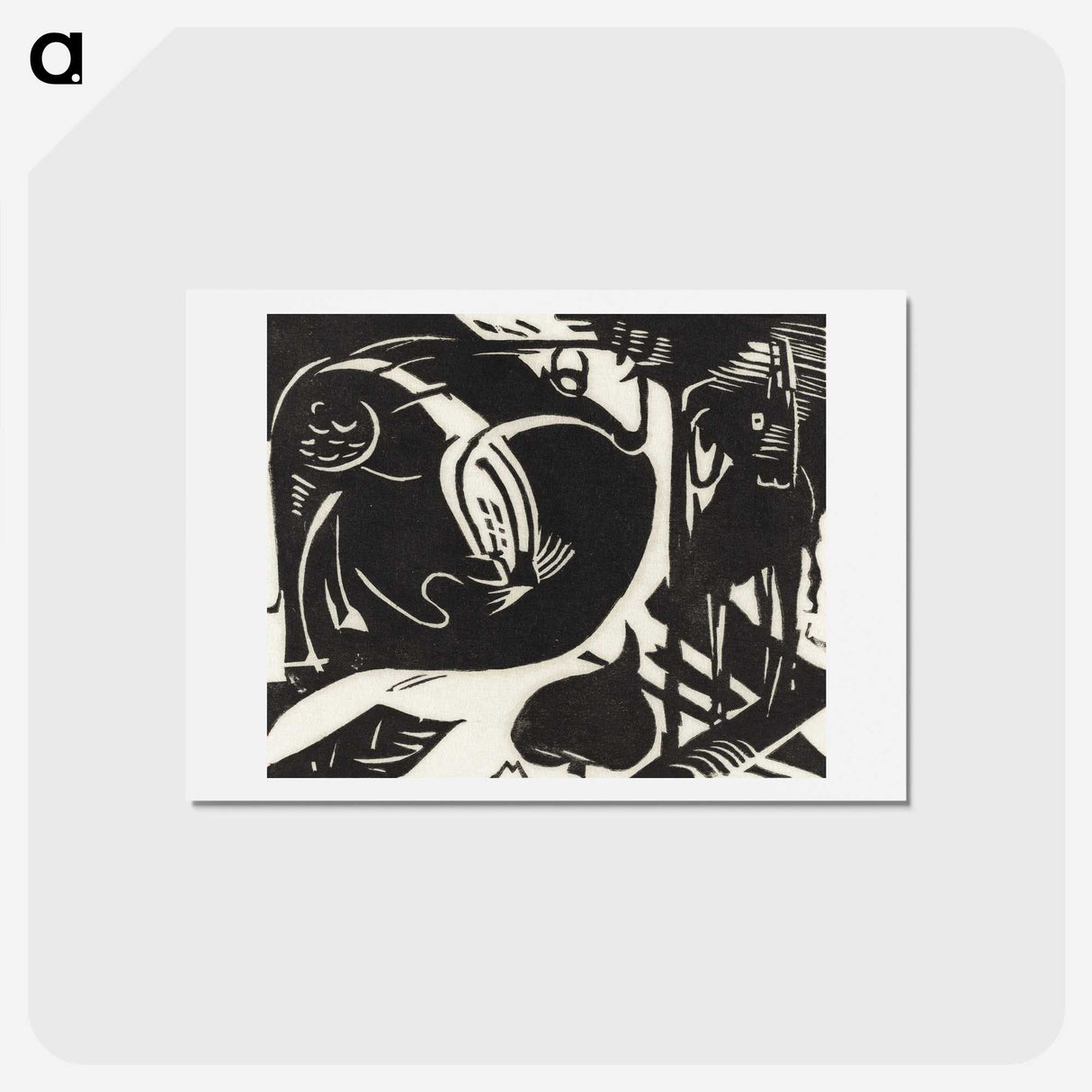 1-54_Franz-Marc_hagaki