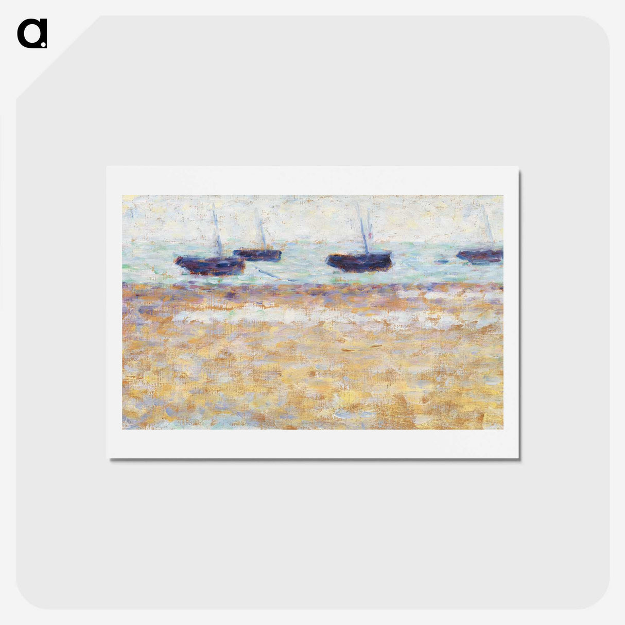 1-54_Georges-Seurat_hagaki