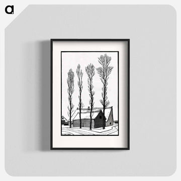 Winter - Julie de Grague Poster.