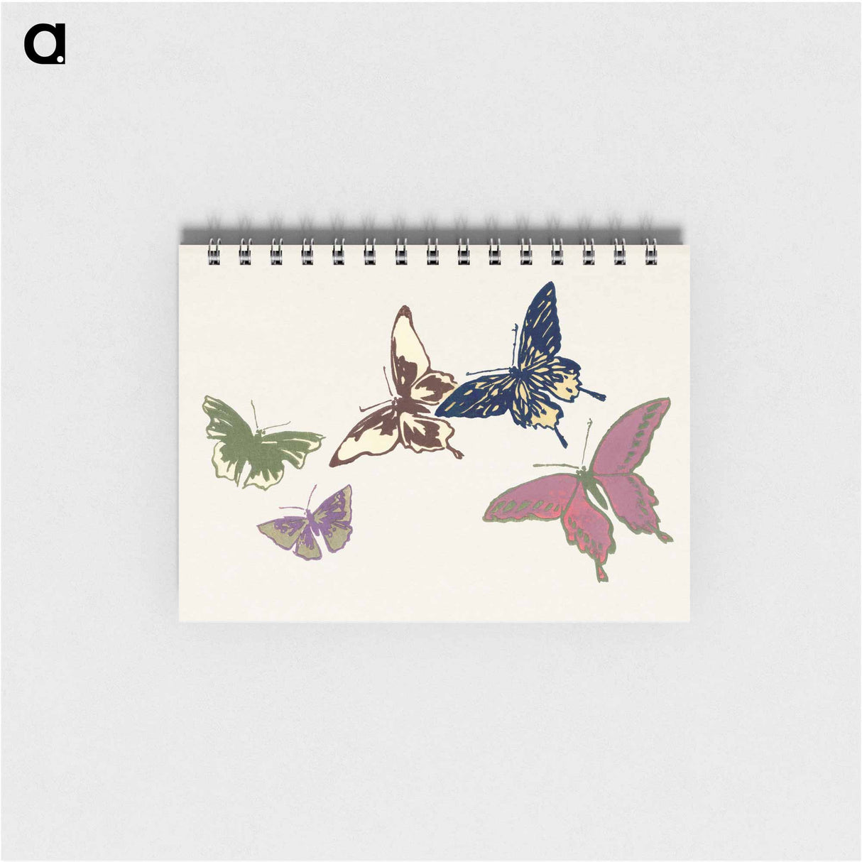 Vintage butterfly - 神坂 雪佳 Memo.