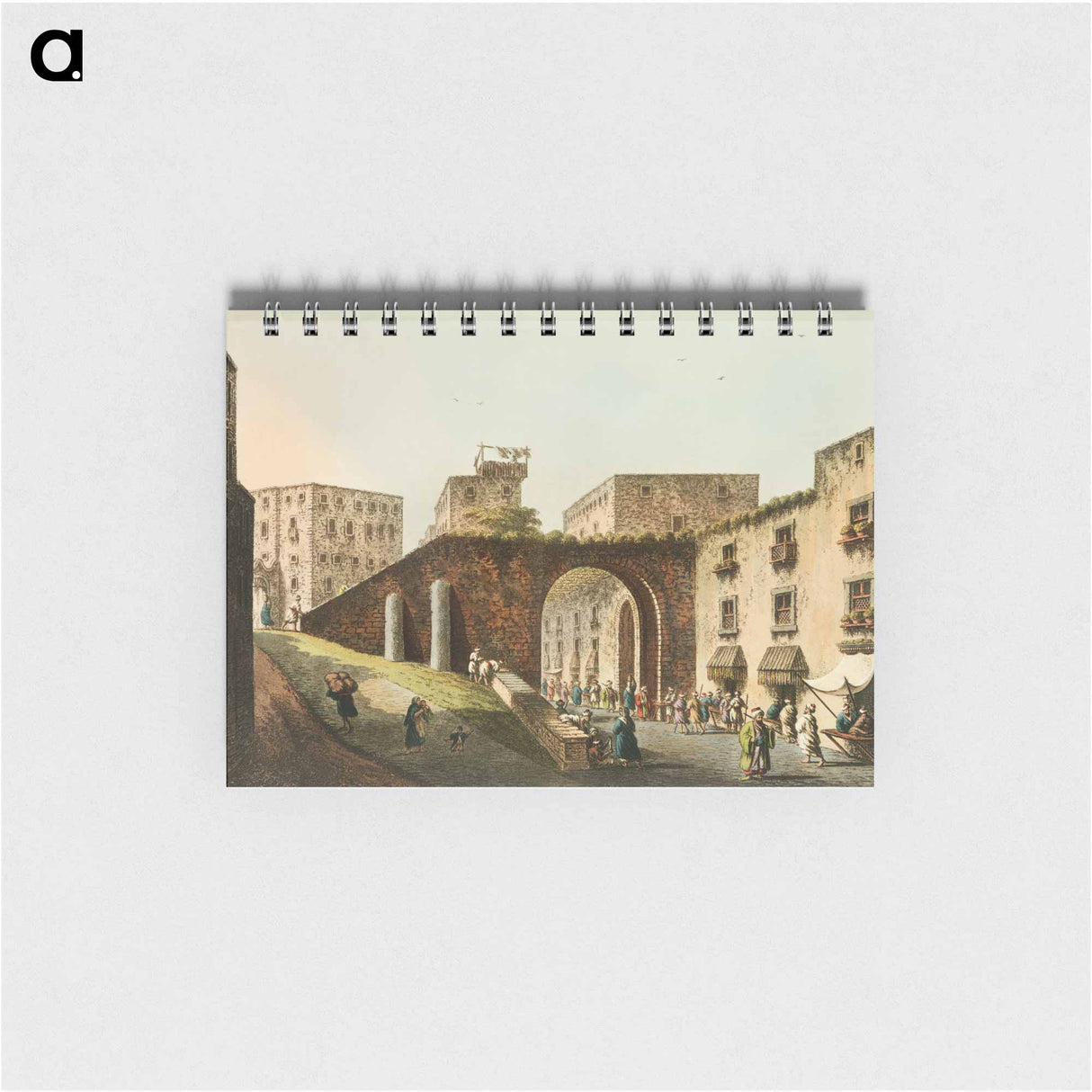 Part of Jerusalem from Views in the Ottoman Dominions, in Europe, in Asia, and some of the Mediterranean islands - オスマン帝国領内の景色 Memo.