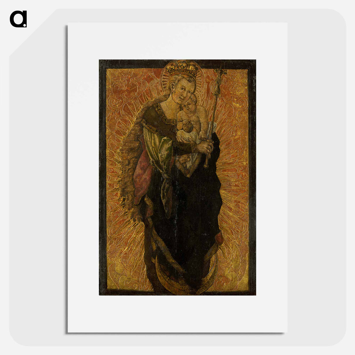 Madonna - アルブレヒト デューラー Poster.