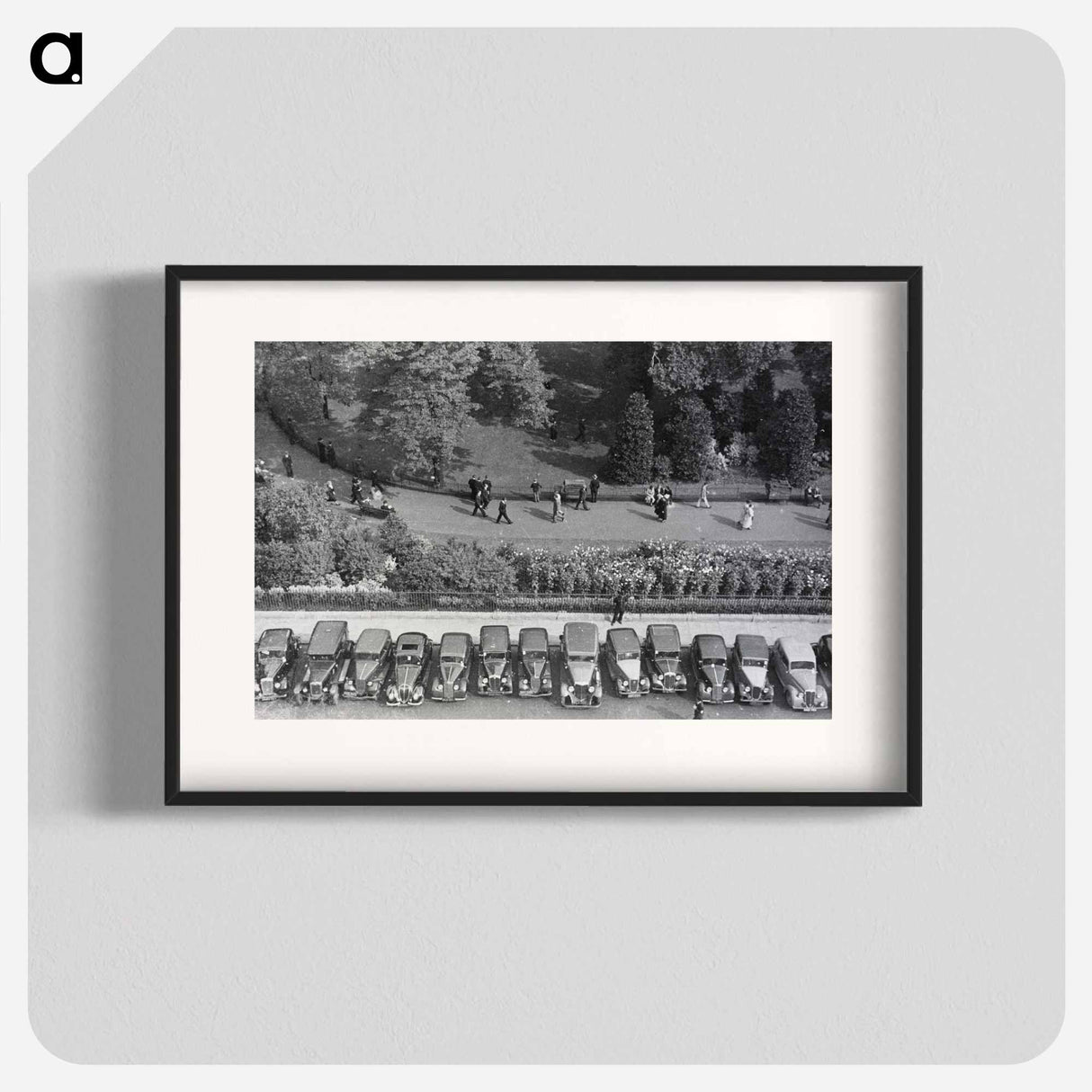 A walk in the park, London - エリック リー ジョンソン Poster.