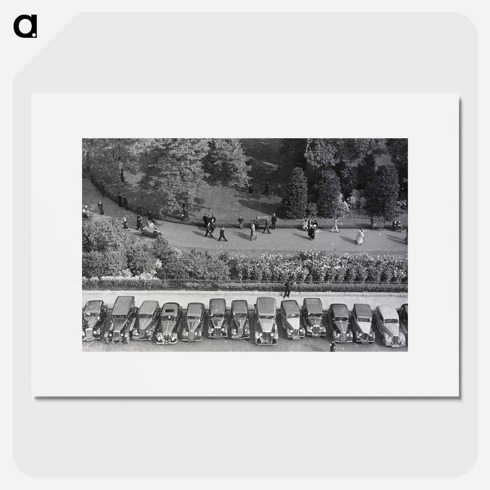 A walk in the park, London - エリック リー ジョンソン Poster.