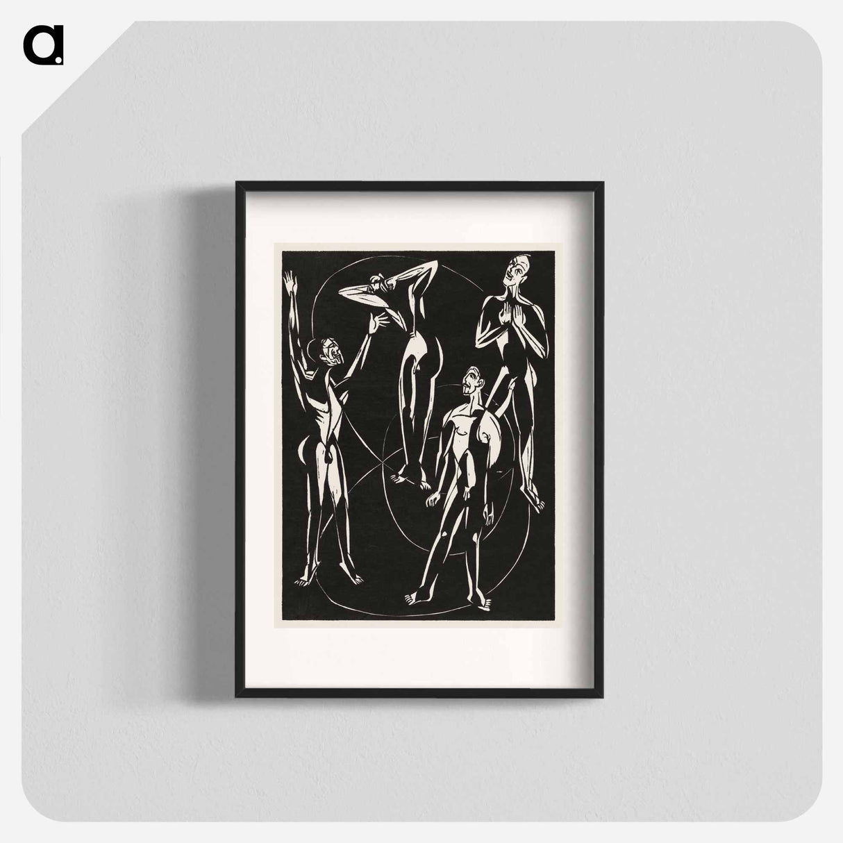 Feelings - Ernst Ludwig Kirchner Poster.