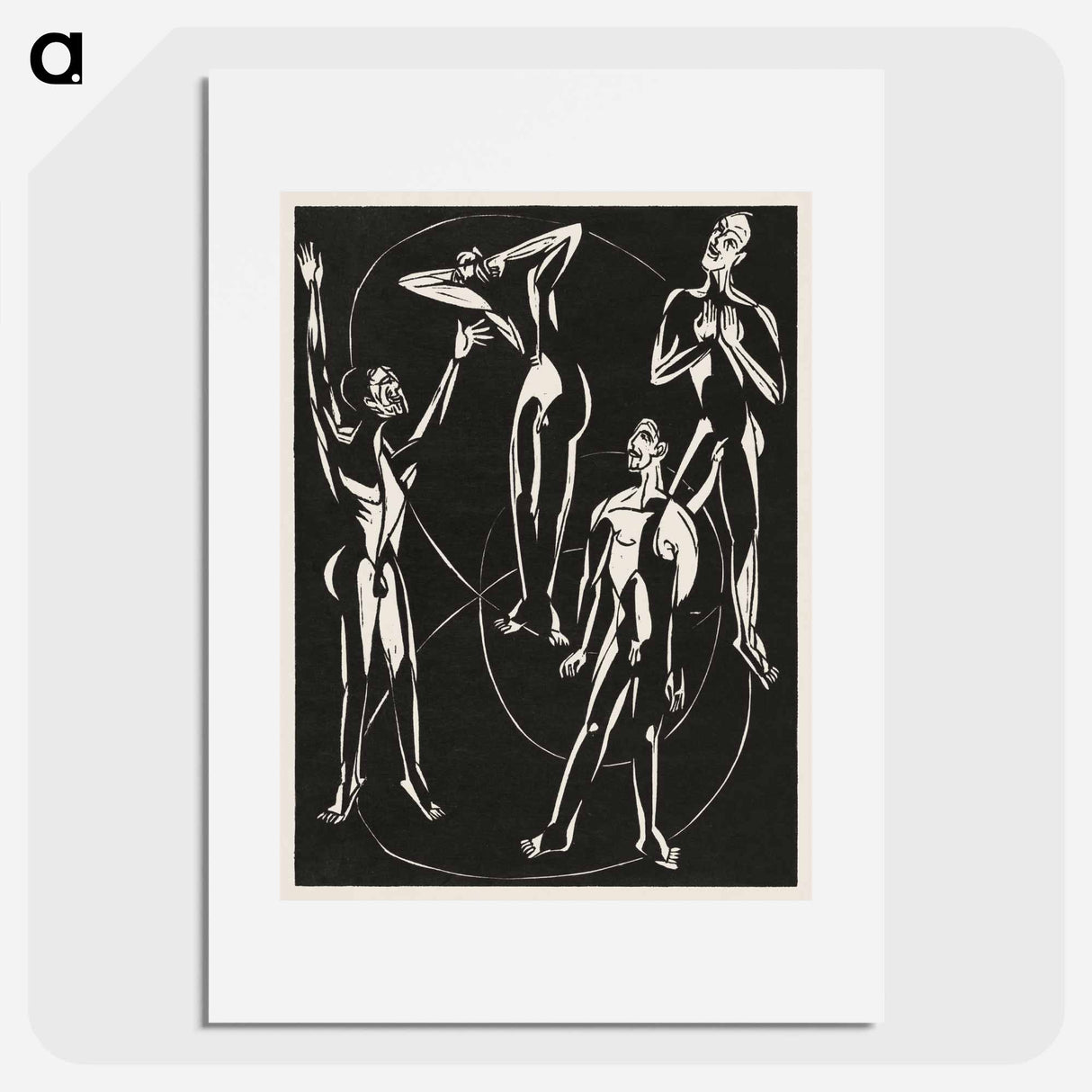 Feelings - Ernst Ludwig Kirchner Poster.