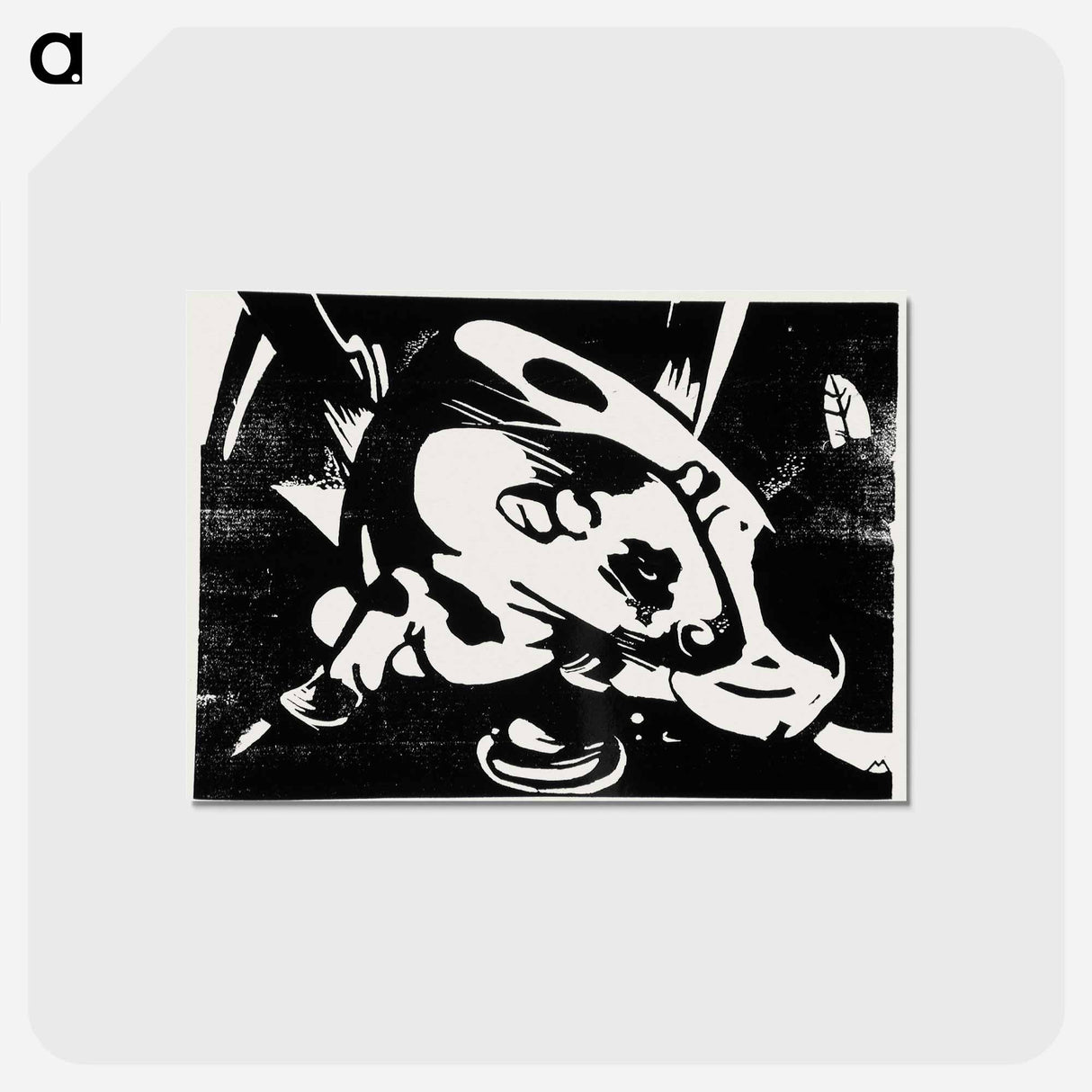 アートポストカード-The bull - フランツ マルク Postcard.
