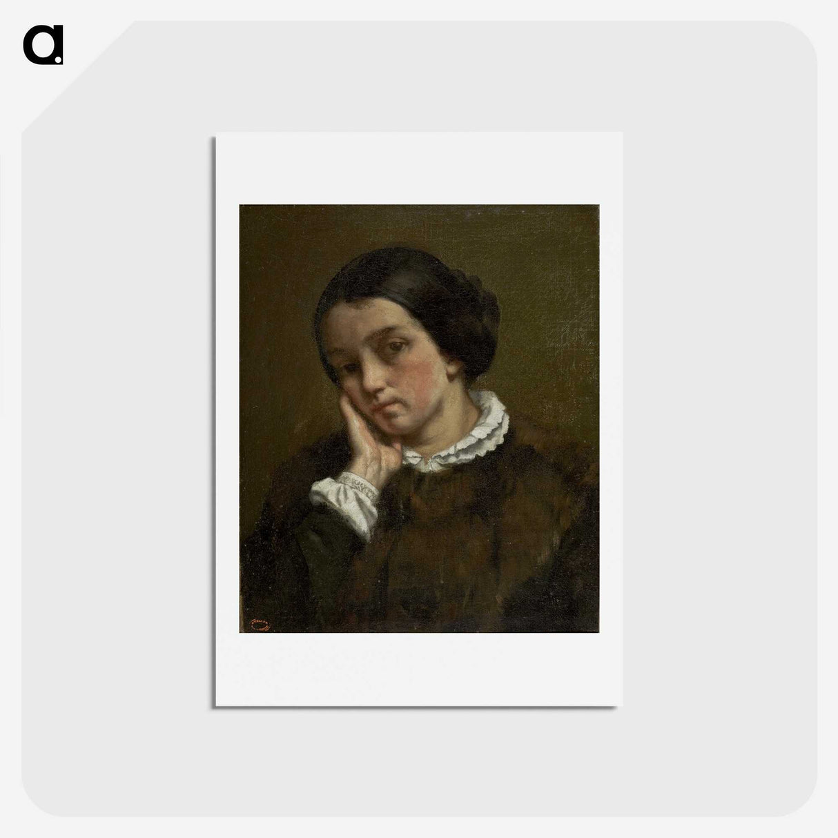 1-55_Gustave-Courbet_hagaki