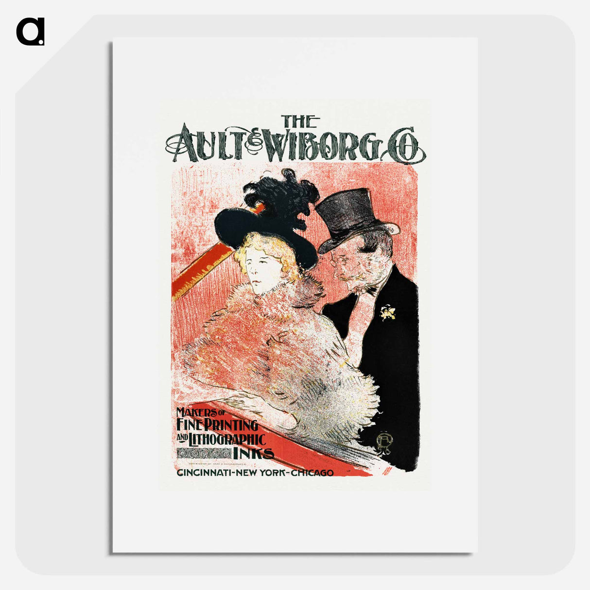 アートポスター-Au Concert - アンリ ド トゥールーズ ロートレック Poster.
