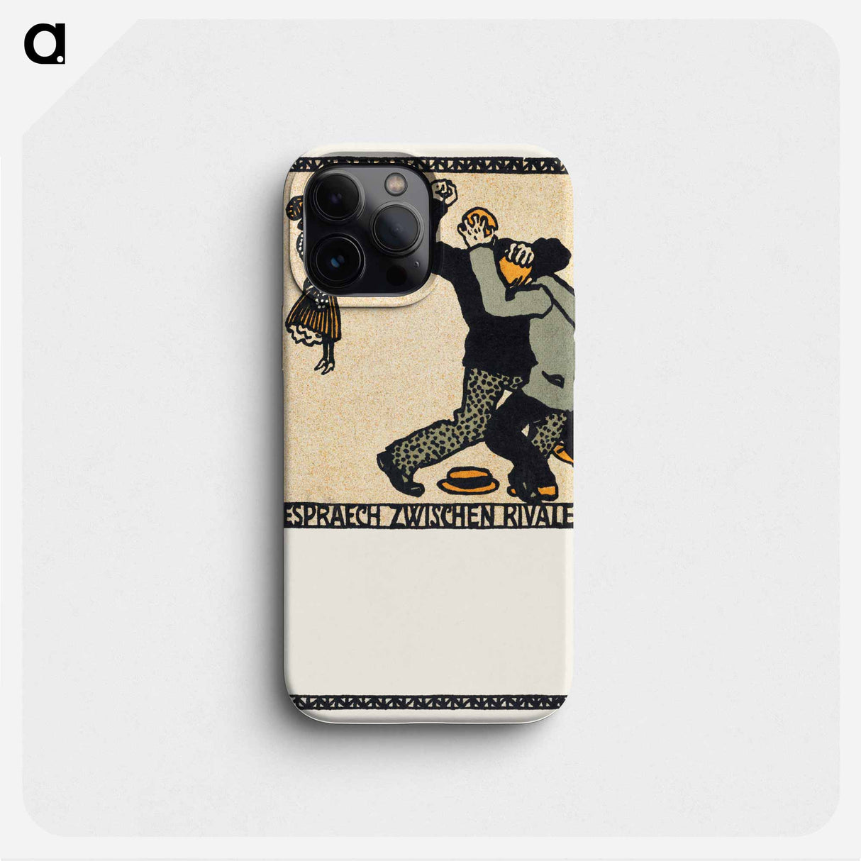 Conversation Between Rivals - Moritz Jung Phone Case.