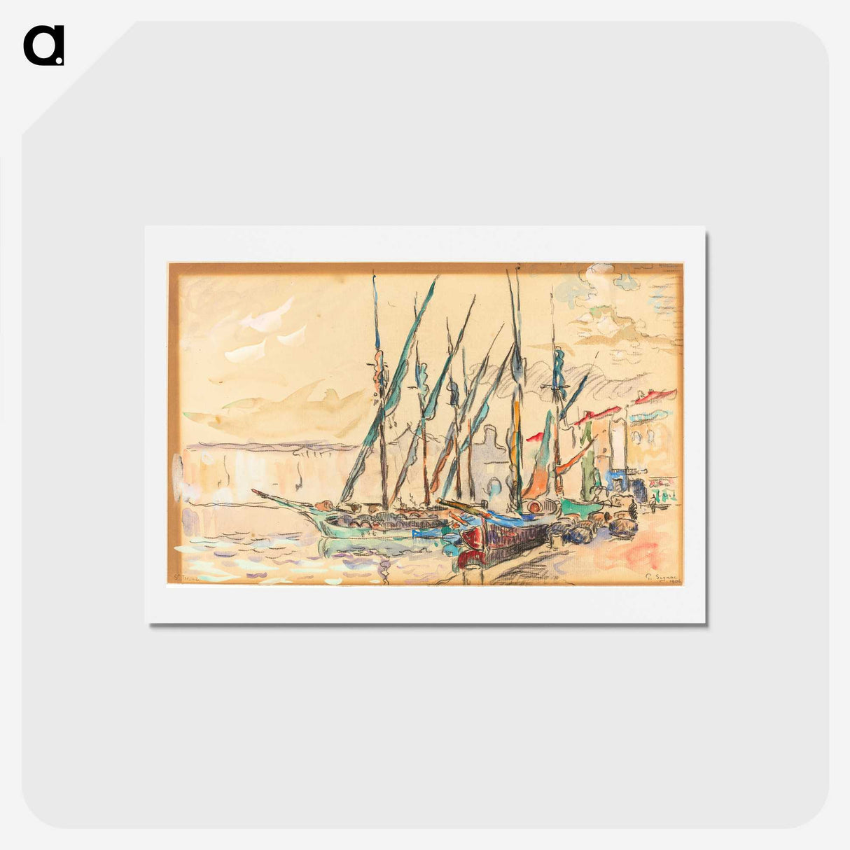 1-55_Paul-Signac_hagaki
