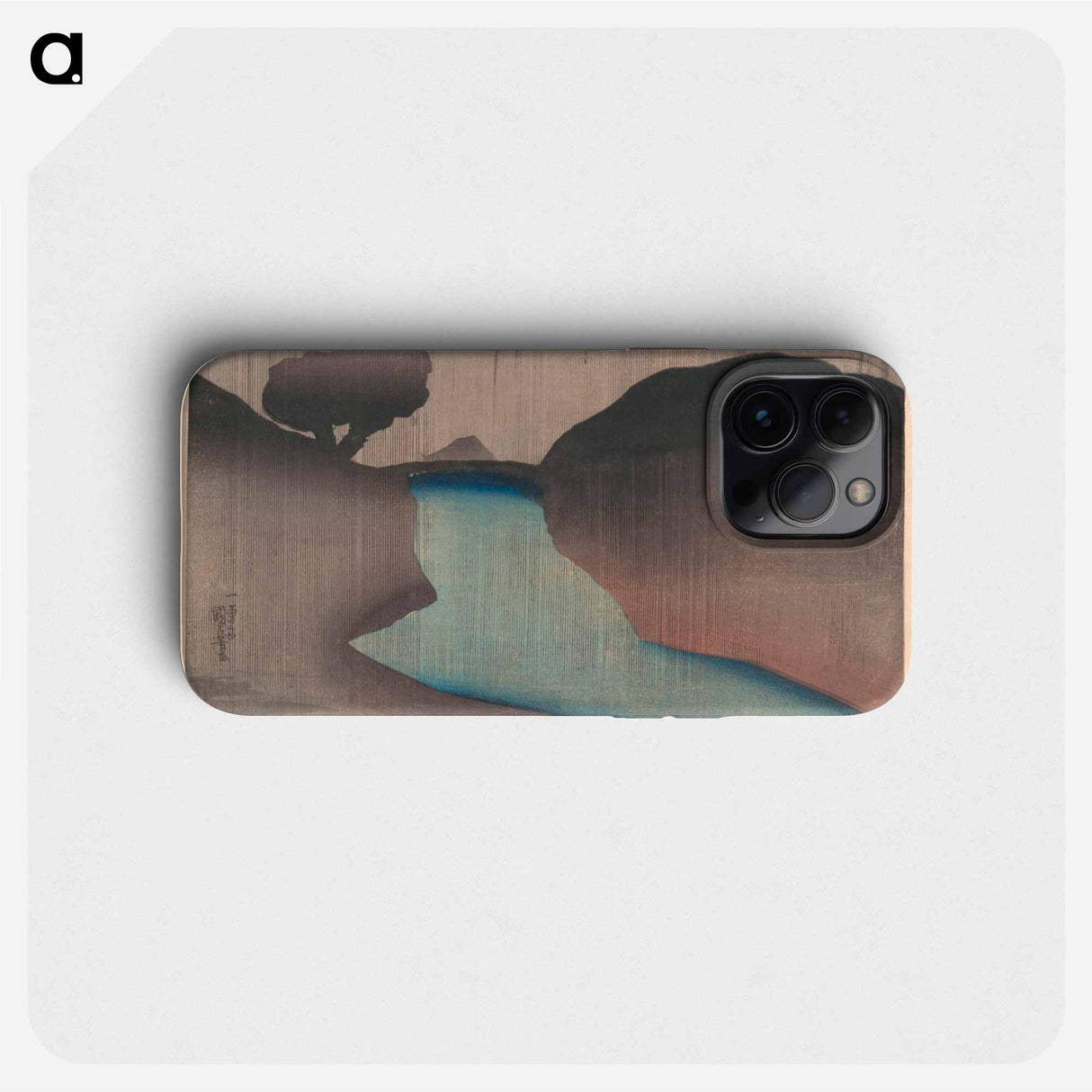 Ochanomizu in the Rain - 歌川 国芳 Phone Case.