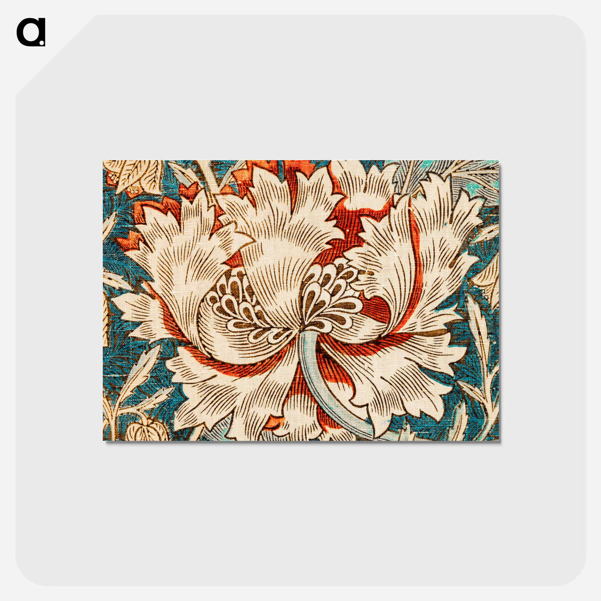 Honeysuckle - ウィリアム モリス Postcard.