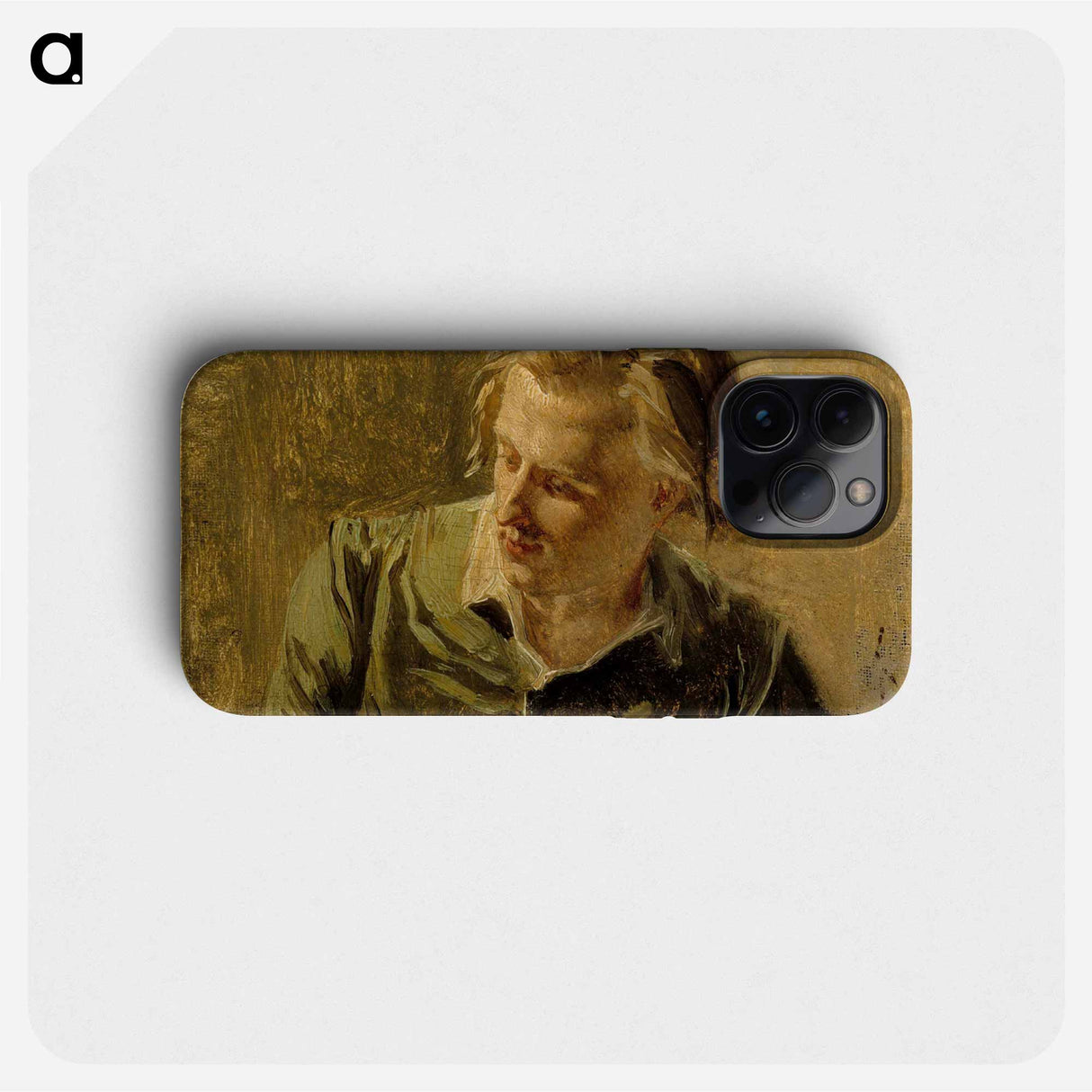 Portrait of a young man - アルバート エーデルフェルト Phone Case.