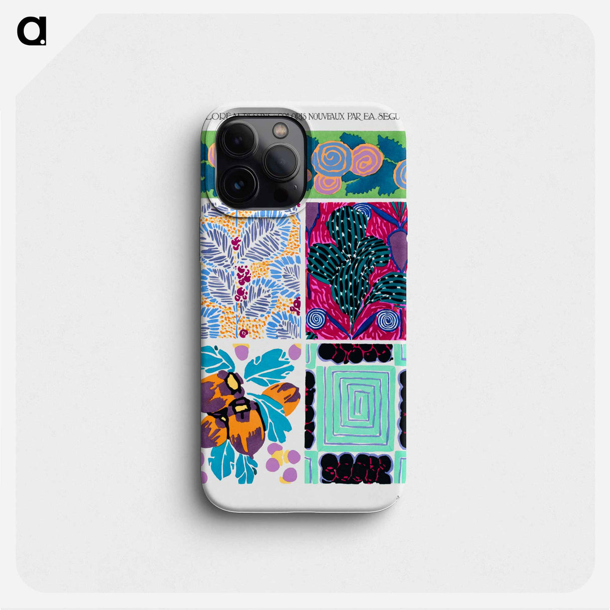 Floréal: dessins and coloris nouveaux - E.A.セギー Phone Case.