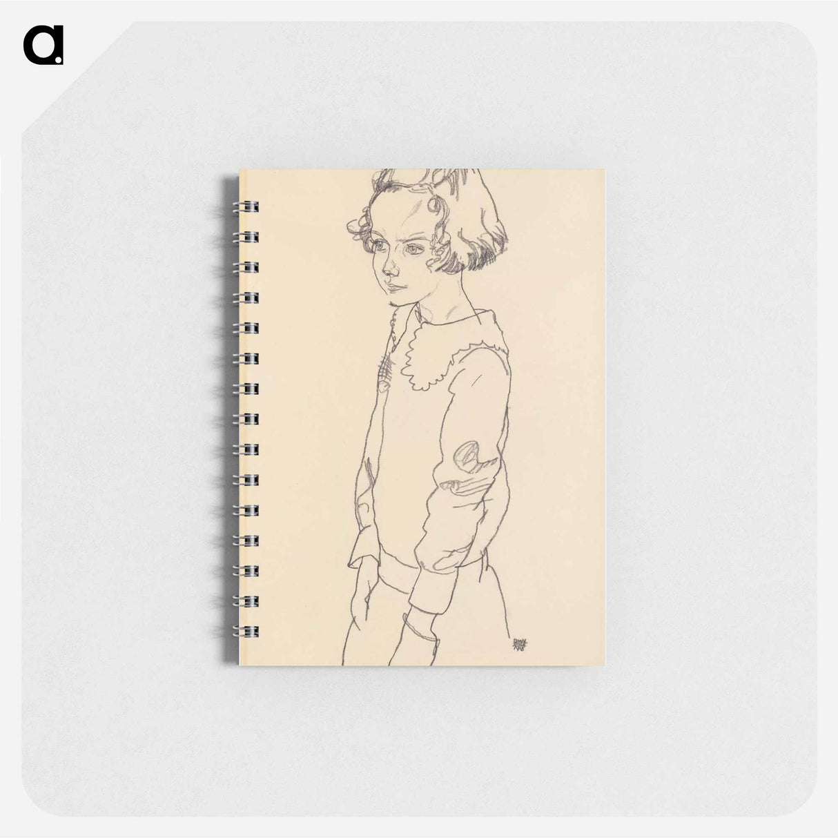 Portrait of Maria Steiner - エゴン シーレ Memo.