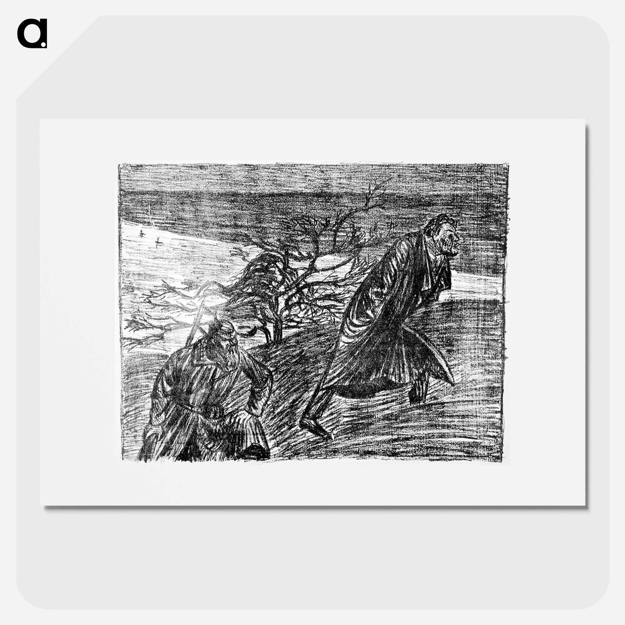 Bad conscience 3 - エルンスト ハインリヒ バルラッハ Poster.