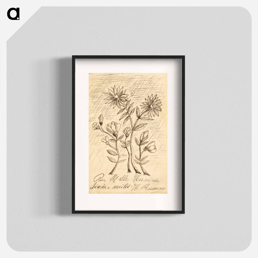 Oak Branch - Henri Rousseau Poster.