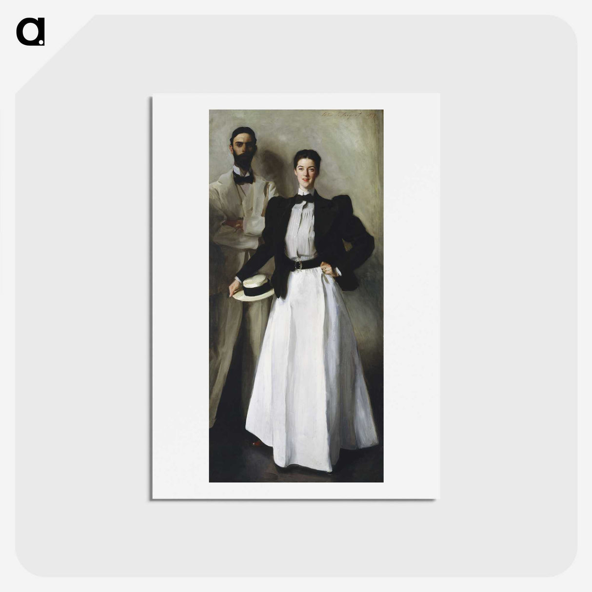 1-56_John-Singer-Sargent_hagaki