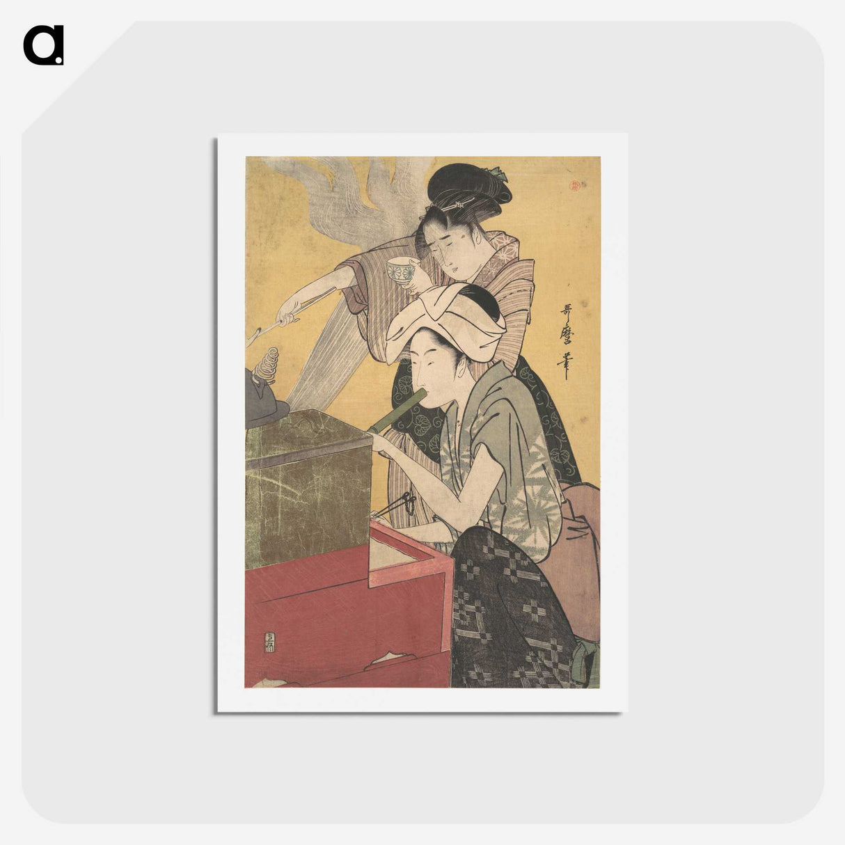 1-56_Kitagawa-Utamaro_hagaki