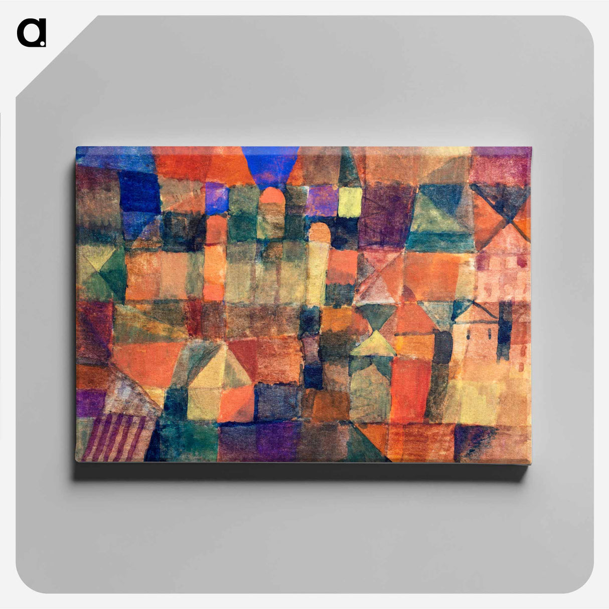 アートパネル-City with the Three Domes
- バーゼル美術館 Canvas.
