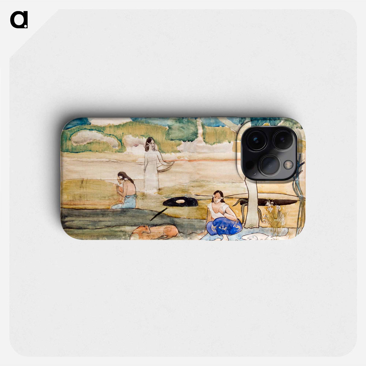 Study from Tahiti - ポール ゴーギャン Phone Case.