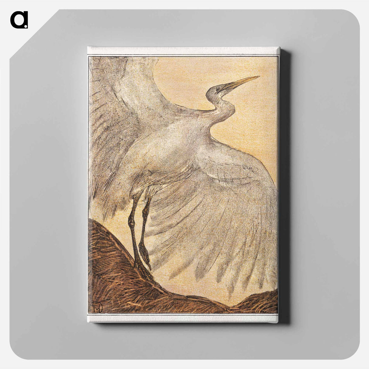 Zilverreiger - テオ ヴァン ホイテマ Canvas.