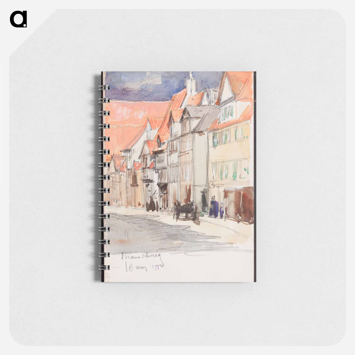 アートメモ帳-(unknown) part of a sketchbook - アルバート エーデルフェルト Memo.