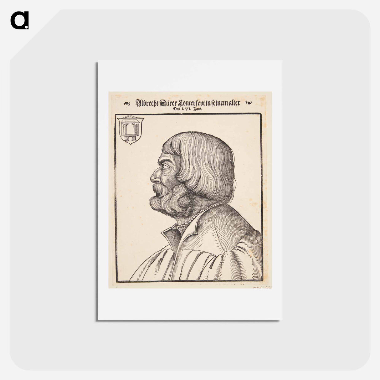 アートポストカード-Albrecht Dürer - アルブレヒト デューラー Postcard.