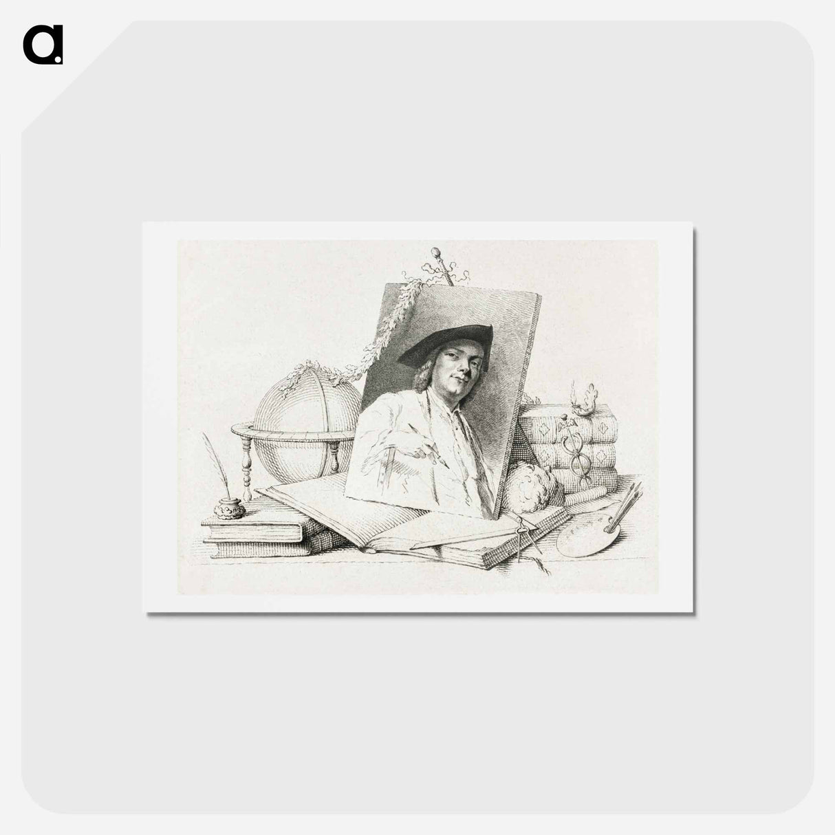 アートポストカード-Cornelis Ploos van Amstel
- コルネリス プロース ファン アムステル Postcard.